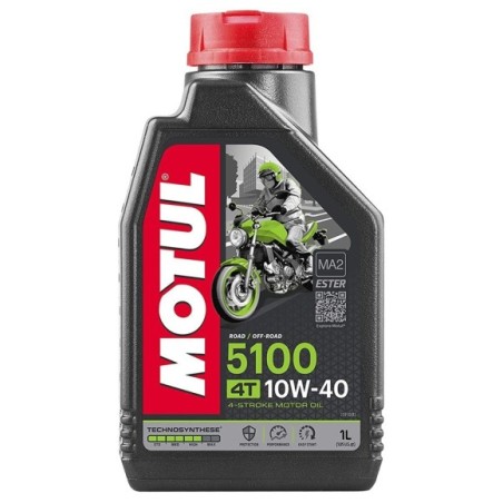 Aceite Motul 4 tiempos 10W 40 5100 1L