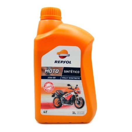 Aceite 4R Repsol 10W50 sintético 1L - Roanracing.com