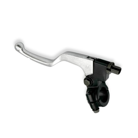 Maneta de embrague curvada pit bike