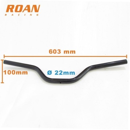 Manillar acero 22mm - Roanracing.com
