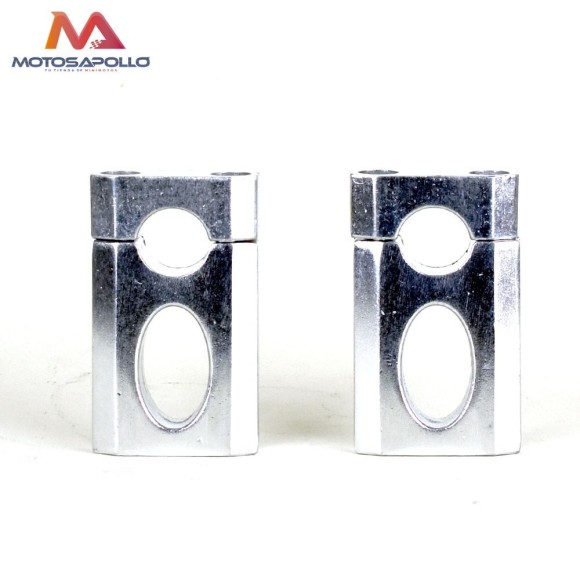 Torretas manillar 22mm pit bike altura 90 mm - Roanracing.com