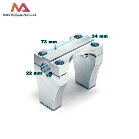 Juego torreta manillar 22mm pit bike Roanracing.com