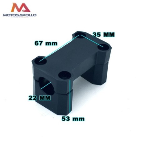 Juego torreta pit bike 22mm Roanracing.com