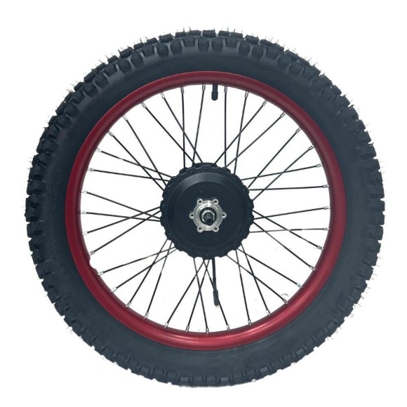 Motor eléctrico Brushles 36v 750w con neumático 20"-Roanracing.com