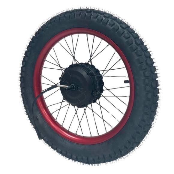 Motor eléctrico 36V 500W Brushles con neumático-Roanracing.com