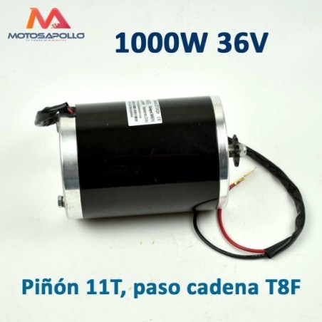 Motor eléctrico 1000W 36V T8F 11T - Roanracing.com