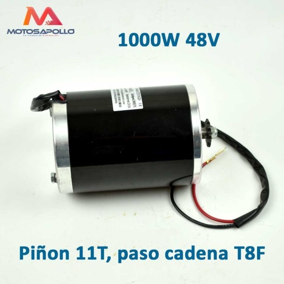 Motor eléctrico 1000W 48V T8F 11T - Roanracing.com