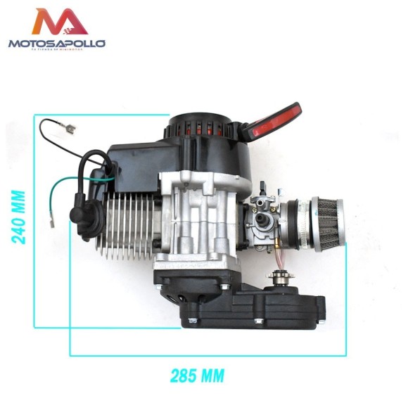 Motor 2 tiempos 49cc minicross - Roanracing.com