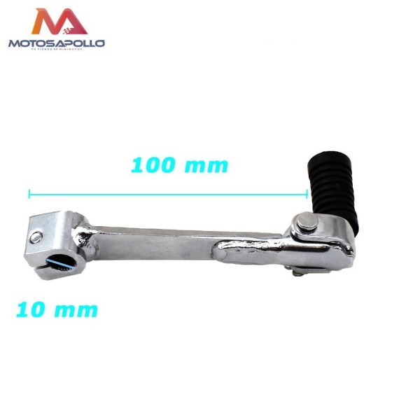 Palanca cambio 100mm 10Ø plegable pit bike - Roanracing.com