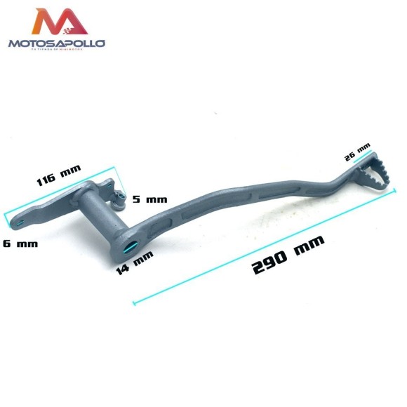 Palanca de freno RXT 17/14"