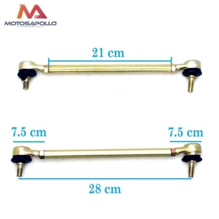 juego brazo+rotula direccion pantera - Roanracing.com