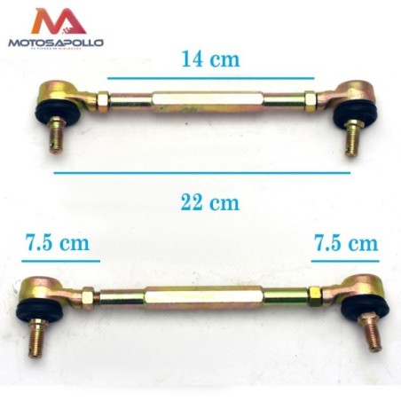 juego brazo+rotula direccion predator - Roanracing.com