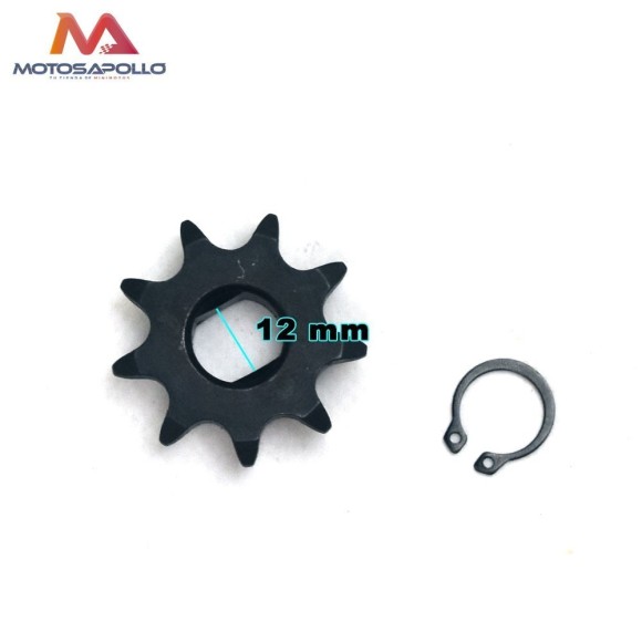 Piñon de salida 12 mm pit bike