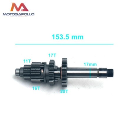 Kit piñon caja de cambio primario motocross-Roanracing.com