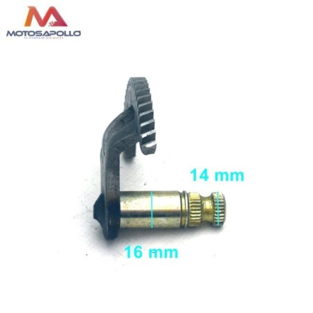 Eje pedal arranque 21T 14mm cross - Roanracing.com