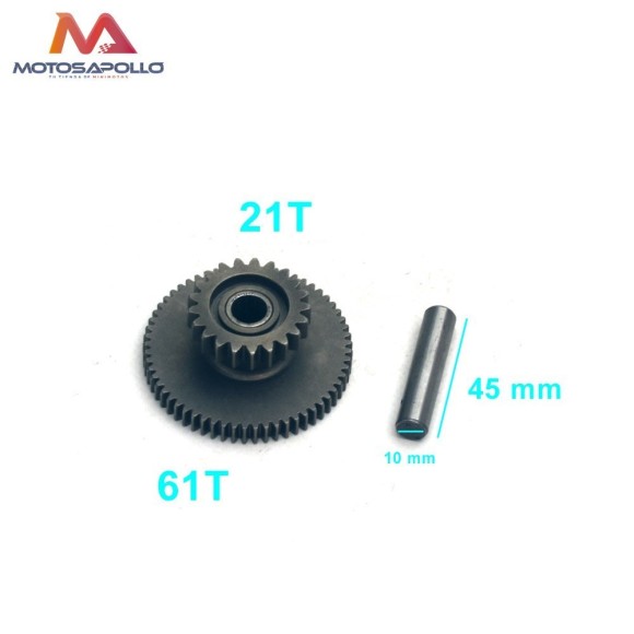 Piñon engranaje intermedio 250cc pit bike - Roanracing.com