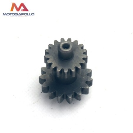 Piñon reductor motor arranque 15-17T pit bike-Roanracing.com