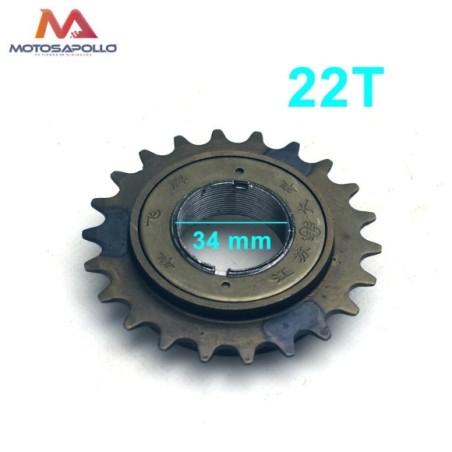 Piñon libre 22T  Kart pedales-Roanracing.com