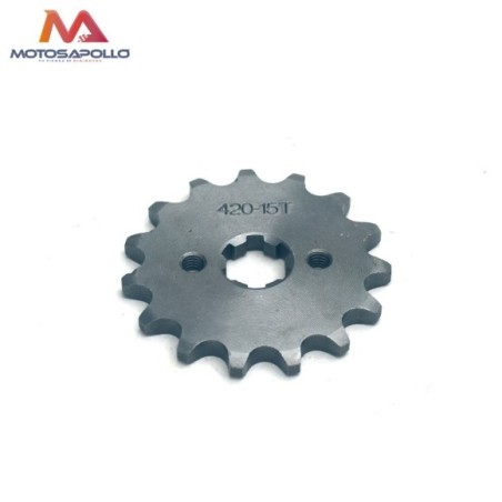 Piñon salida 420 15T 17mm pit bike - Roanracing.com