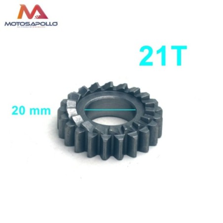 Piñon arranque 21T 20mm pit bike - Roanracing.com