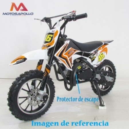 Protector de escape minimoto Roanracing.com 2