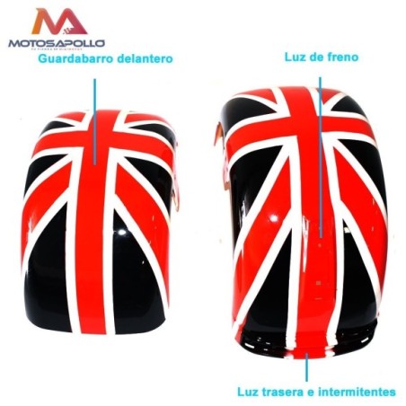 Juego de guardabarros Chopper