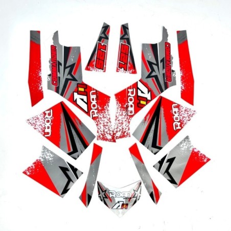 PEGATINAS QUAD COMMANDER 125