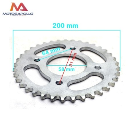 Plato cadena 530 38T AGB30 - 2