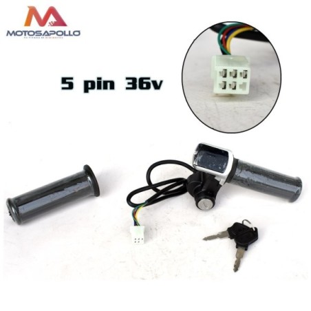 Acelerador eléctrico 5PIN 36V  drift trike