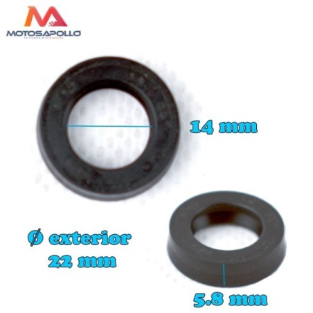Reten guarda polvo 14-22-5.8 mm Pit bike Roanracing.com