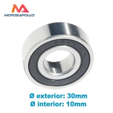 Rodamiento 6200 RS - Roanracing.com