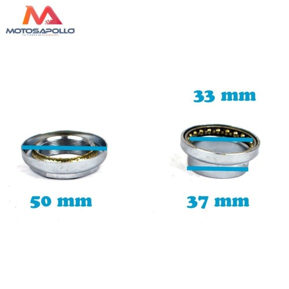 juego rodamientos dirección patinete Roanracing.com