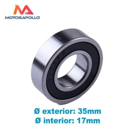 Rodamiento 6003 RS MBA - Roanracing.com