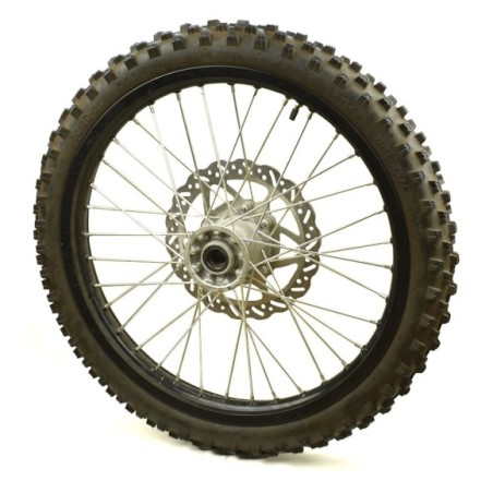 Rueda delantera completa 21" pit bike AGB31 - Roanracing.com