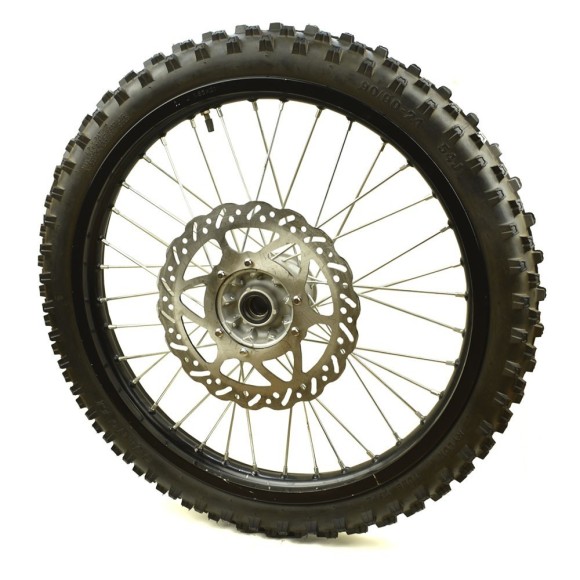 Rueda delantera completa 21" pit bike AGB31 - Roanracing.com