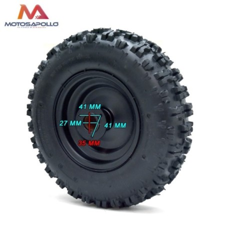 Rueda delantera miniquad 4.10-6 - Roanracing.com