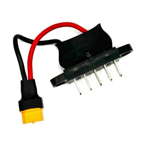 CONECTOR DE BATERIA MACHO BICI ELECTRICA