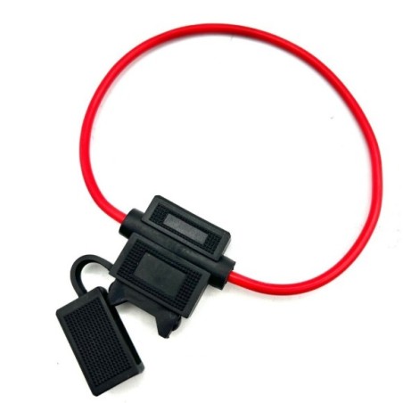 Portafusible tipo lamino con tapa para motos eléctricas-Roanracing.com