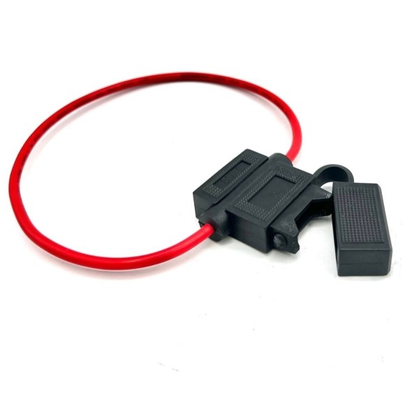 Portafusible tipo lamino con tapa para motos eléctricas-Roanracing.com