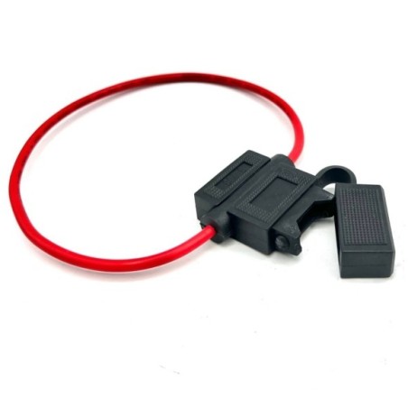 Portafusible tipo lamino con tapa para motos eléctricas-Roanracing.com
