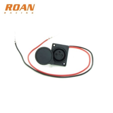Conector cargador patinete hembra - Roanracing.com