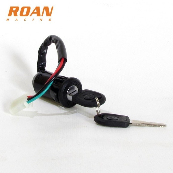 Bombín llave contacto R3 patinete - Roanracing.com