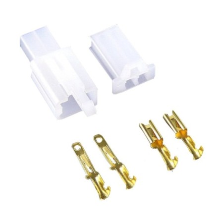 Conector cable eléctrico 2 pin