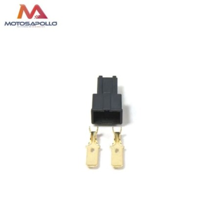 CONECTOR CABLE ELECTRICO 2PIN (negro) Roanracing.com