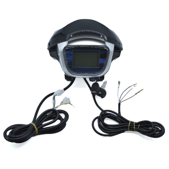 Faro con indicador + llave contacto 60V Chopper - Roanracing.com