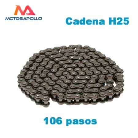 Cadena 25H 106 pasos - Roanracing.com