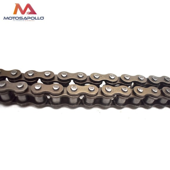 Cadena 428 118 pasos pit bike - Roanracing.com