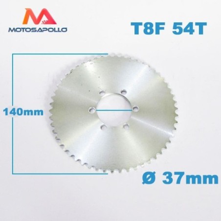 Plato de cadena T8F 54T 37mm - Roanracing.com