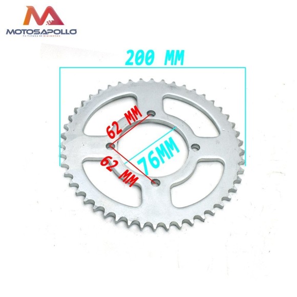 Plato cadena 428 pit bike - Roanracing.com