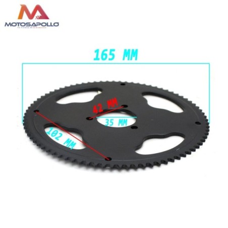 Plato cadena 25H minicross - Roanracing.com